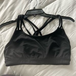 Athleta sports bra Size S Black